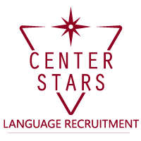 Center Stars – Language Recruitment | Logo